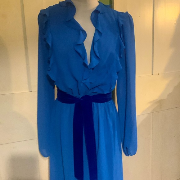 Ursula of Switzerland Dresses & Skirts - EC Ursula of Switzerland Ruffled Front Dress sz 13-14